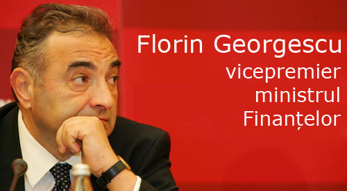 Foto: Florin Georgescu - Ministrul Finantelor